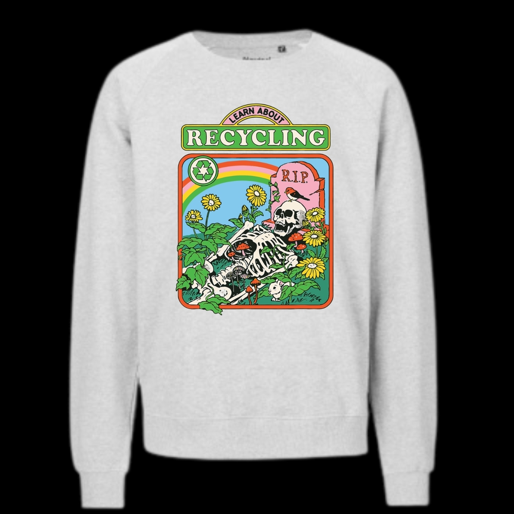 Graphic Gray Sweater
